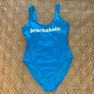 Beachaholic one piece swimsuit